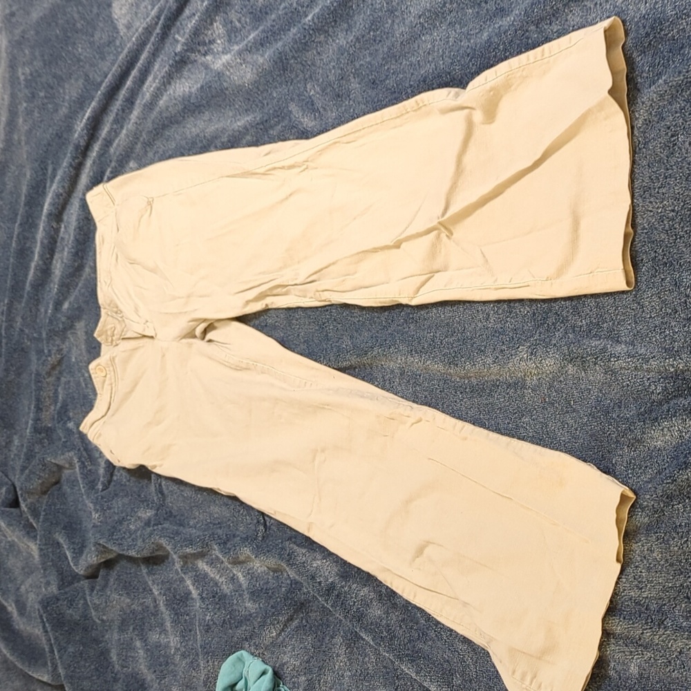 Calvin Klein flare khakis